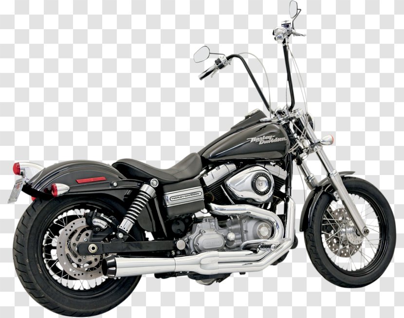Exhaust System Motorcycle Bassani Manufacturing Harley-Davidson Super Glide Car - Harleydavidson Transparent PNG