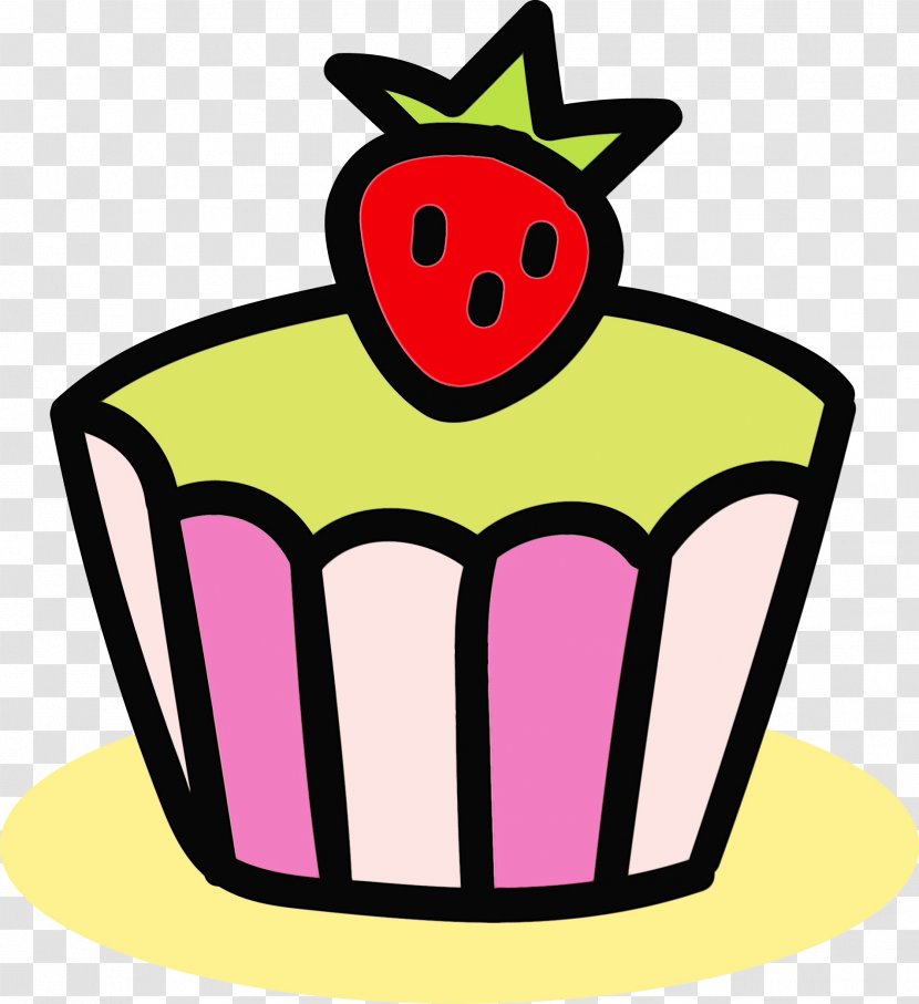 Birthday Cake Drawing - Paint - Candle Smile Transparent PNG