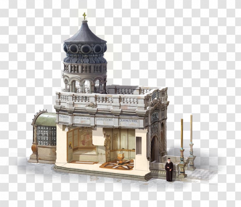 Church Of The Holy Sepulchre Calvary Burial Jesus Land Tomb - Jewish Cemetery Transparent PNG