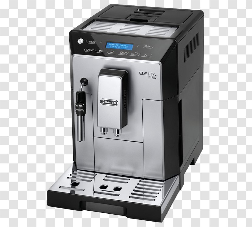 Cappuccino Coffeemaker Espresso De'Longhi Eletta Plus ECAM 44.620 - Coffee Transparent PNG