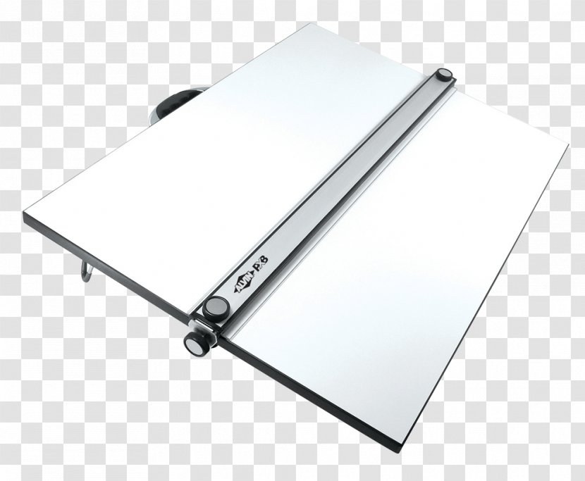 Drawing Board Technical Sketch - Tsquare - Free To Pull The Material Transparent PNG