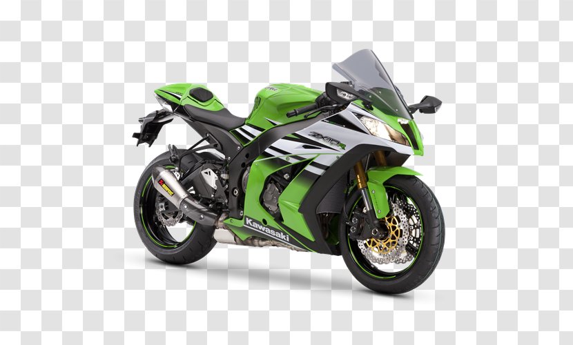 Kawasaki Ninja ZX-14 ZX-10R Motorcycles - Zx10r - Motorcycle Transparent PNG