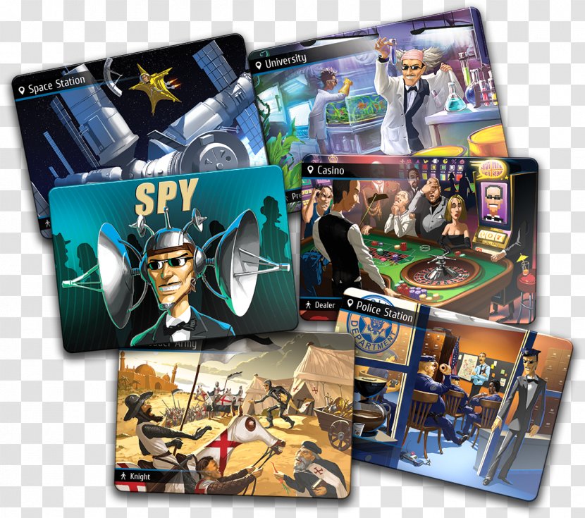 Cryptozoic Entertainment Spyfall Board Game Party Tabletop Games & Expansions - Card - Falling Cards Transparent PNG