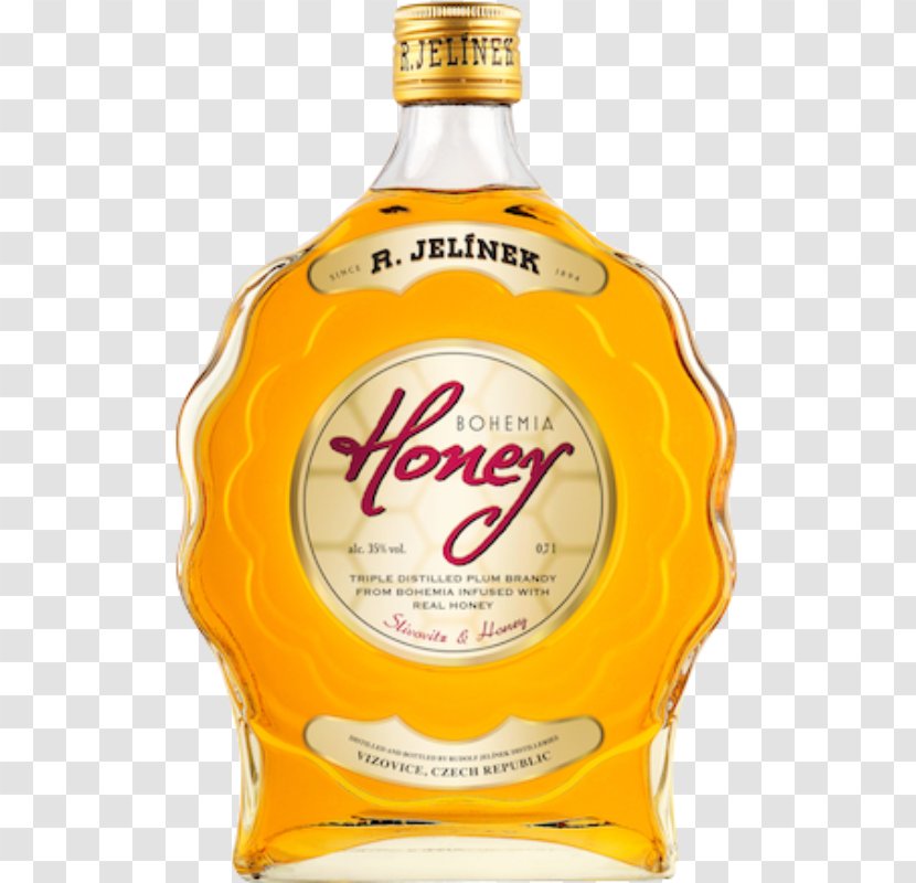 Slivovitz Distilled Beverage Distillery Land Rudolf Jelinek Liqueur Brandy - Alcoholic - Honey Transparent PNG