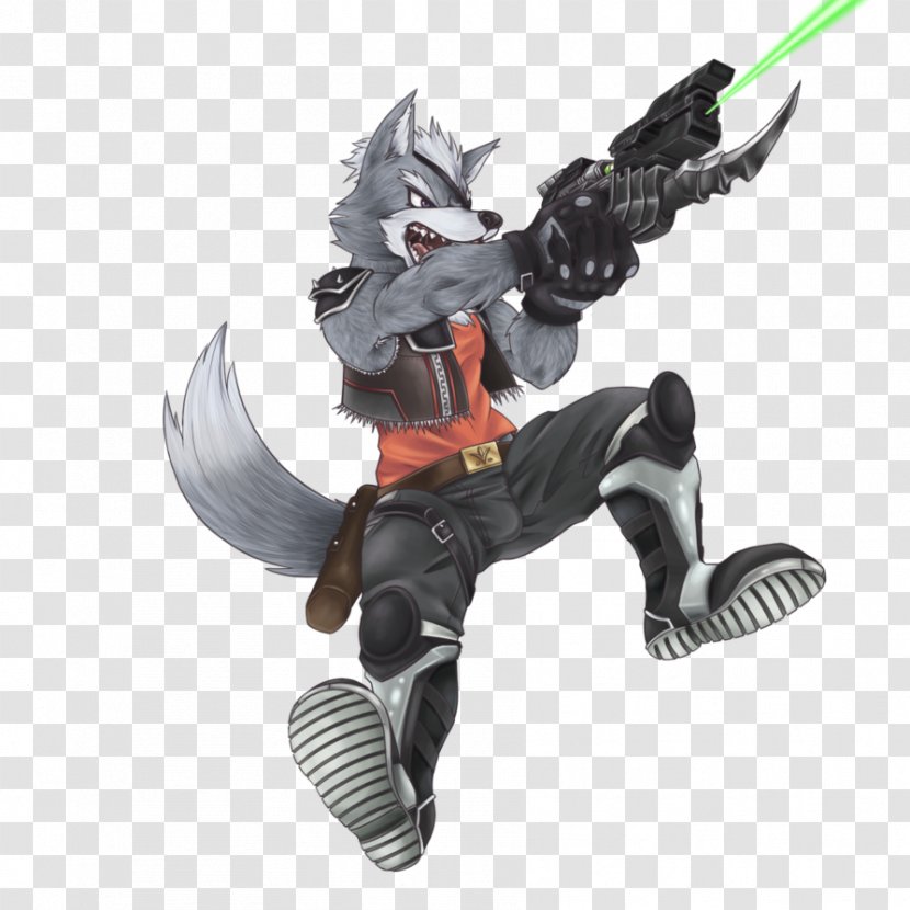 Super Smash Bros. Brawl For Nintendo 3DS And Wii U Star Fox Gray Wolf - Video Game - Prince Transparent PNG
