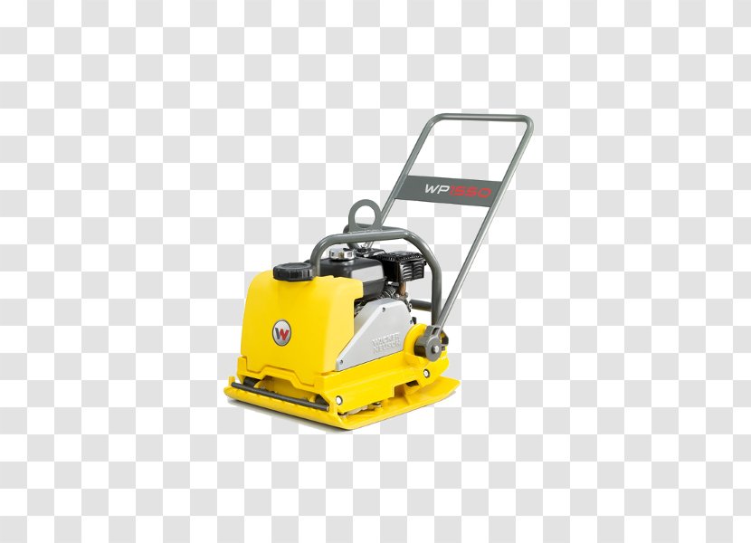 Compactor Wacker Neuson Construction Pladevibrator - Silhouette - Frame Transparent PNG