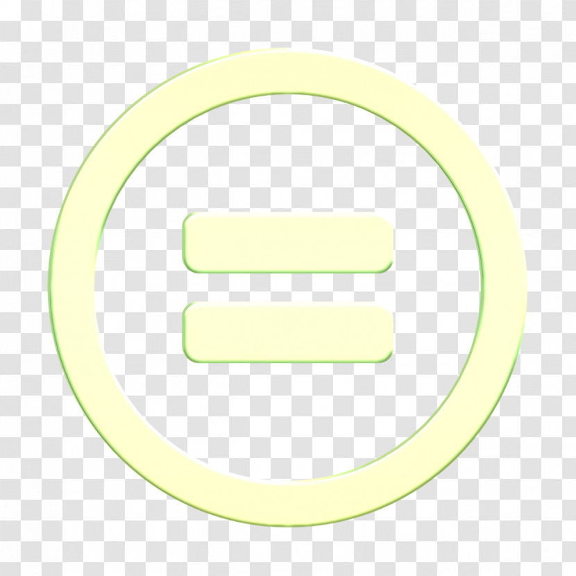 Control Icon Equal Icon Transparent PNG
