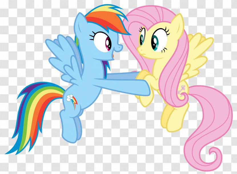 Pony Fluttershy Rainbow Dash Pinkie Pie DeviantArt - Watercolor - Palpitate With Excitement Transparent PNG