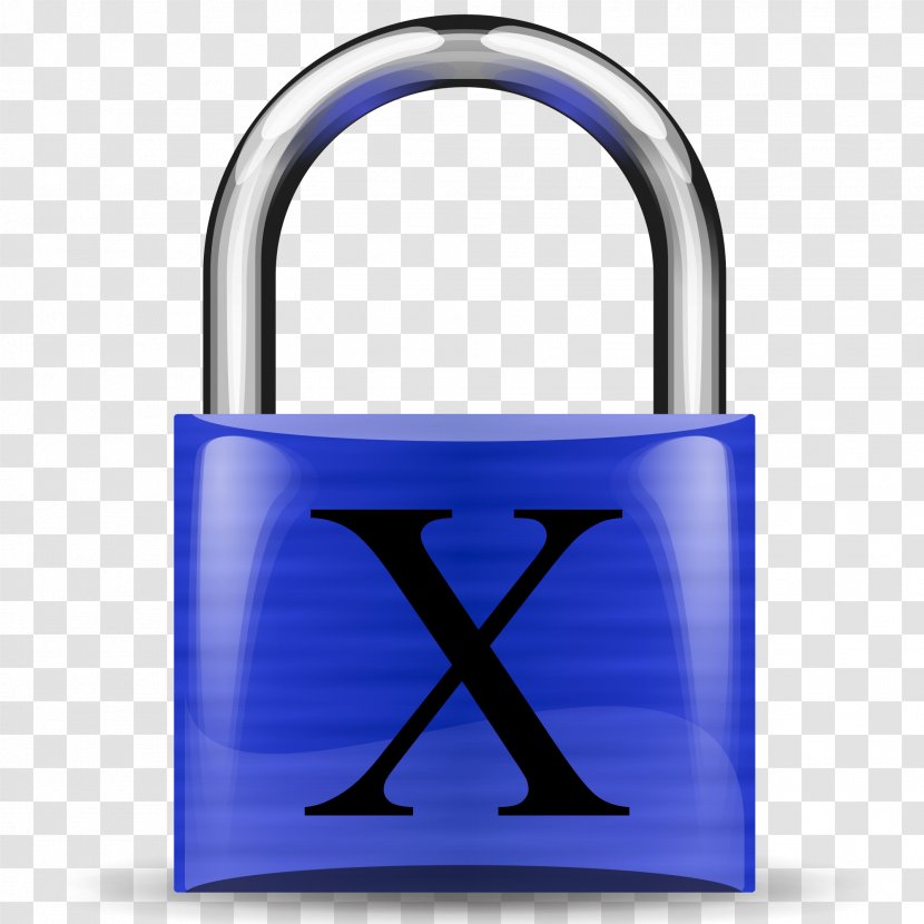 Padlock Blue Clip Art - Key - Lock Transparent PNG