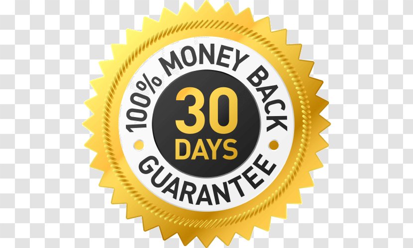 Money Back Guarantee Product Logo - Badge - Deliver The Take Out Transparent PNG