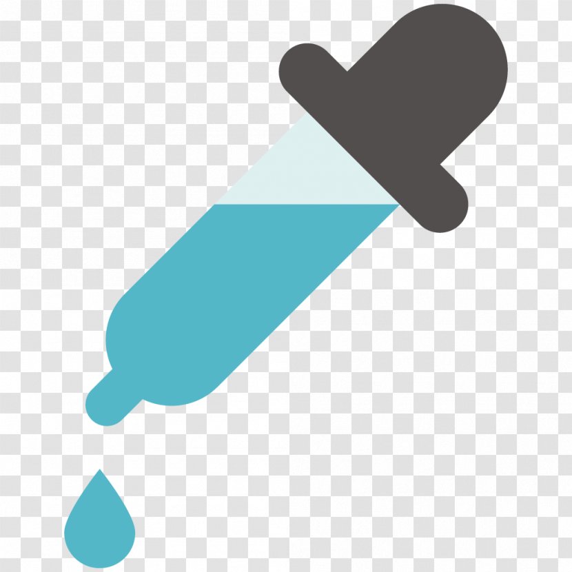 Illustration Pasteur Pipette Image Vector Graphics - Turquoise - Eyedropper Graphic Transparent PNG