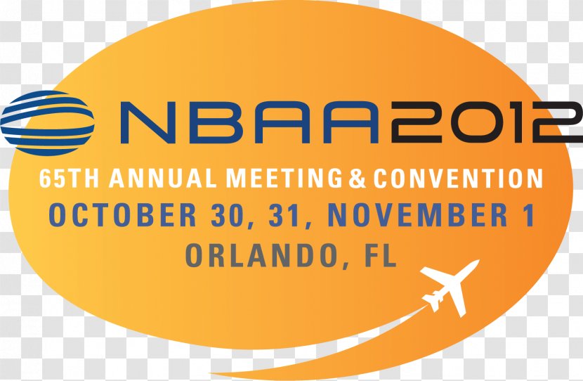 NBAA-BACE Advertising & Sponsorships Aircraft National Business Aviation Association Organization - Text Transparent PNG