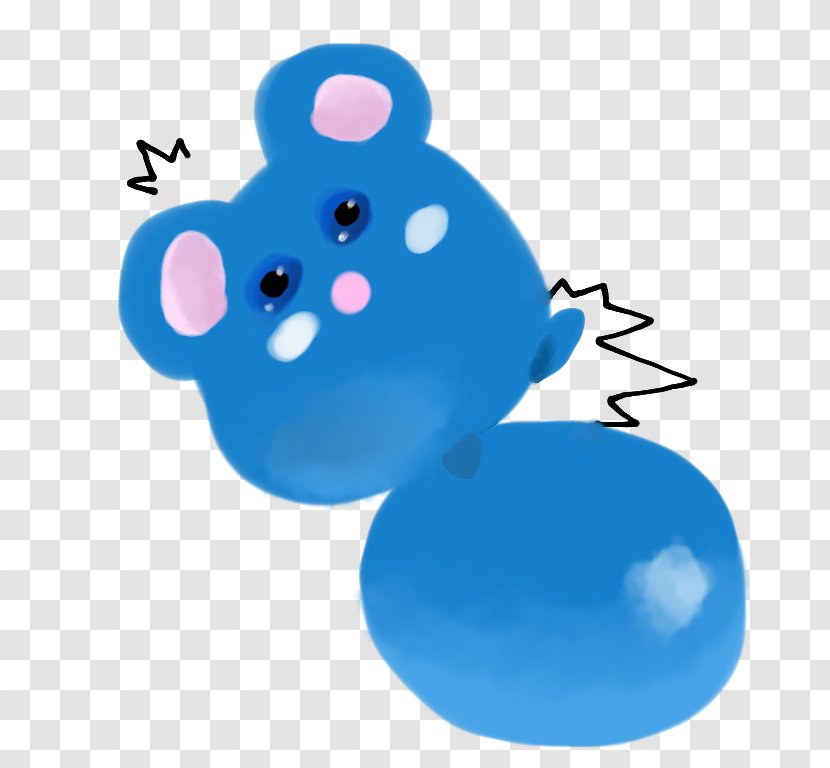 Animal Clip Art - Blue - Marill Pokemon Transparent PNG