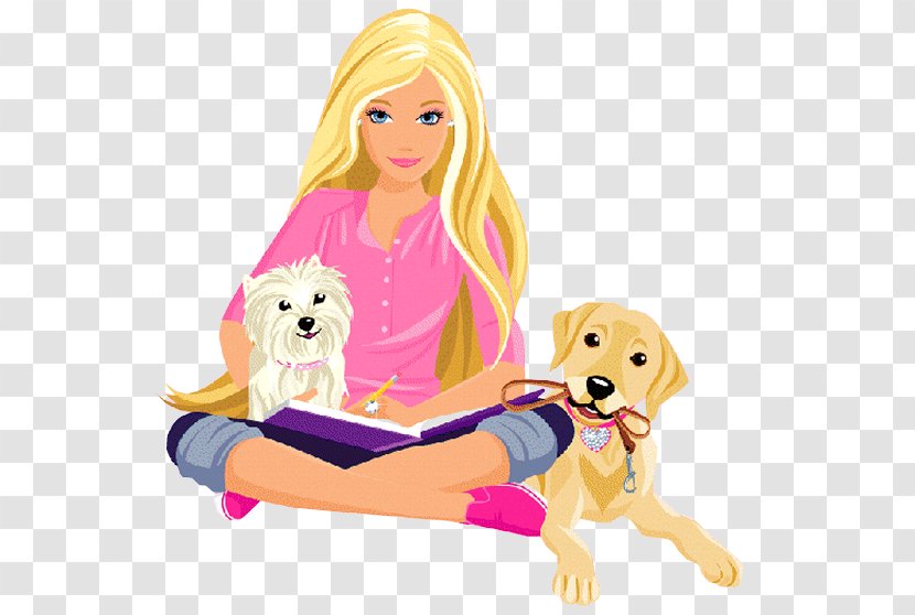 Barbie: Princess Charm School Doll Coloring Book Clip Art - Dog Breed - Dream Transparent PNG