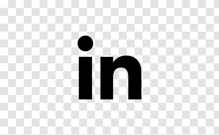 Social Media Logo LinkedIn - White Transparent PNG