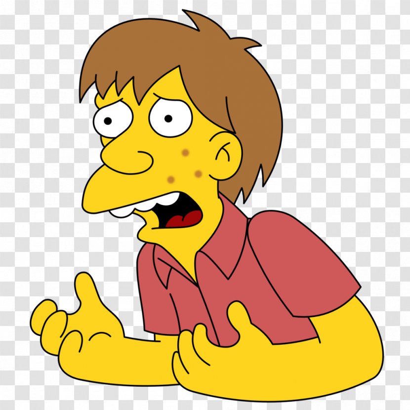 Homer Simpson Bart Squeaky Voiced Teen Comic Book Guy Character - Comics - The Simpsons Transparent PNG
