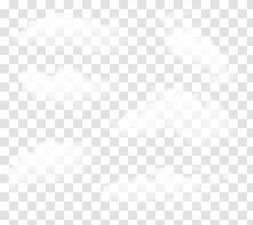 White Black Pattern - Symmetry - Cloud Transparent PNG