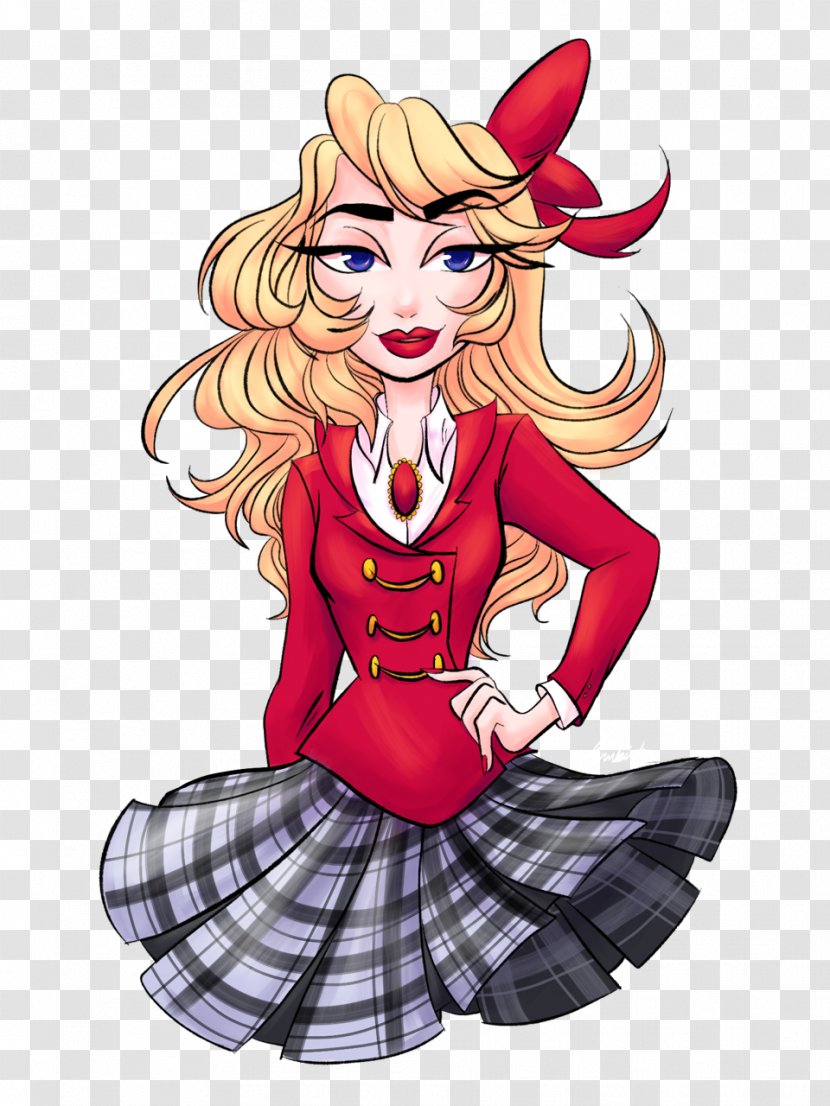 Heather Chandler McNamara Heathers: The Musical Fan Art - Cartoon - Rose Drawing Transparent PNG