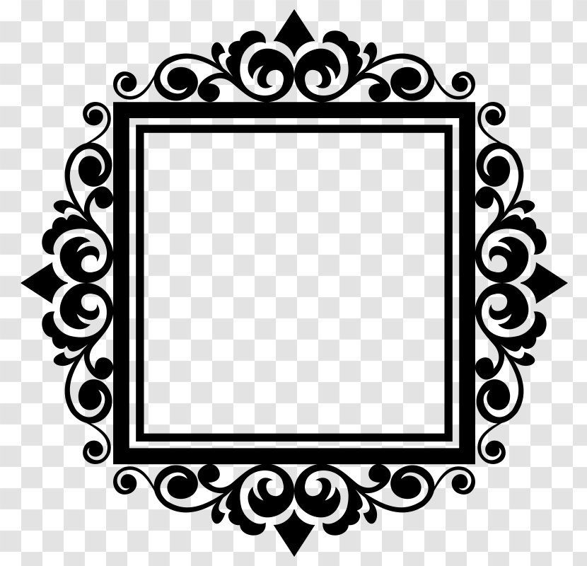 Picture Frames Monogram Art - Logo - Information Transparent PNG
