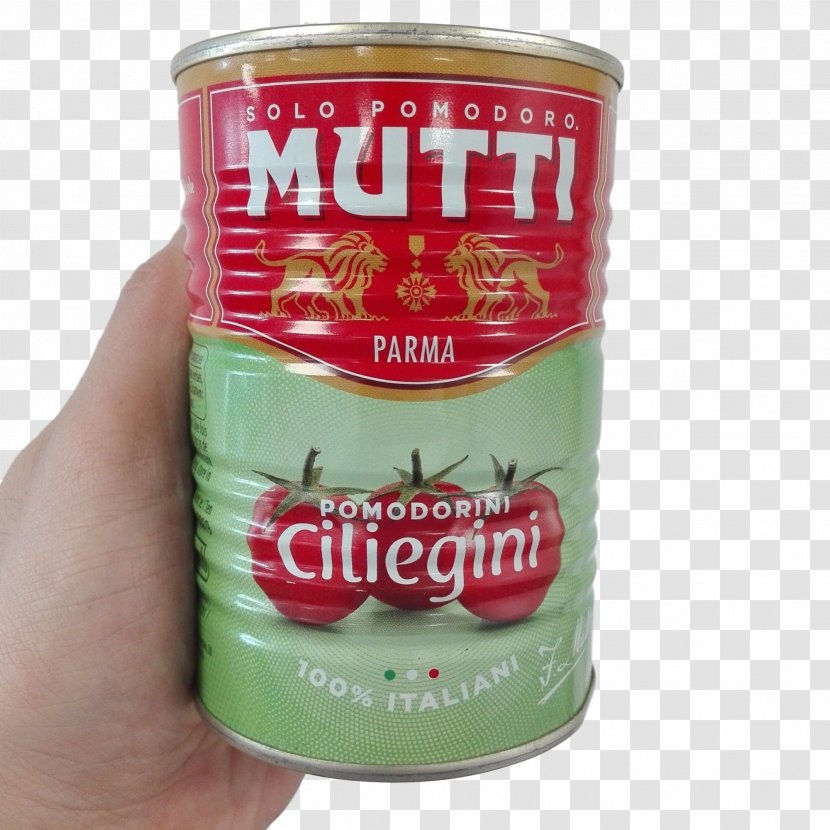 Condiment Tomato Tin Can Flavor Mutti S.p.A. - Cherry Tomatoes Transparent PNG