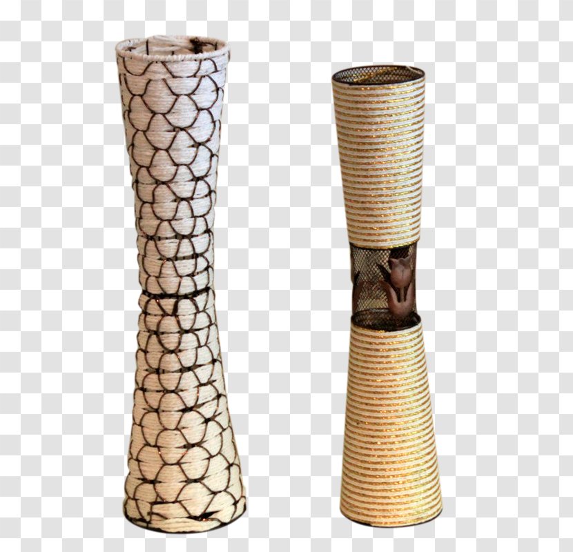 Vase Decorative Arts Designer - Iron Rattan Floor Large Insert Transparent PNG