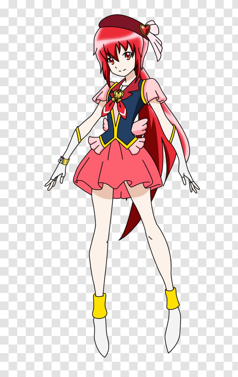 Pretty Cure Yuko Omori Nao Midorikawa Komachi Akimoto Nagisa Misumi - Watercolor - Flying Flames Transparent PNG