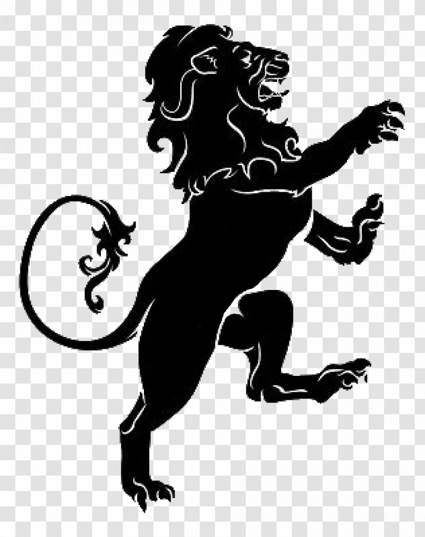 Lion Heraldry Clip Art - Supernatural Creature - Capricorn Transparent PNG