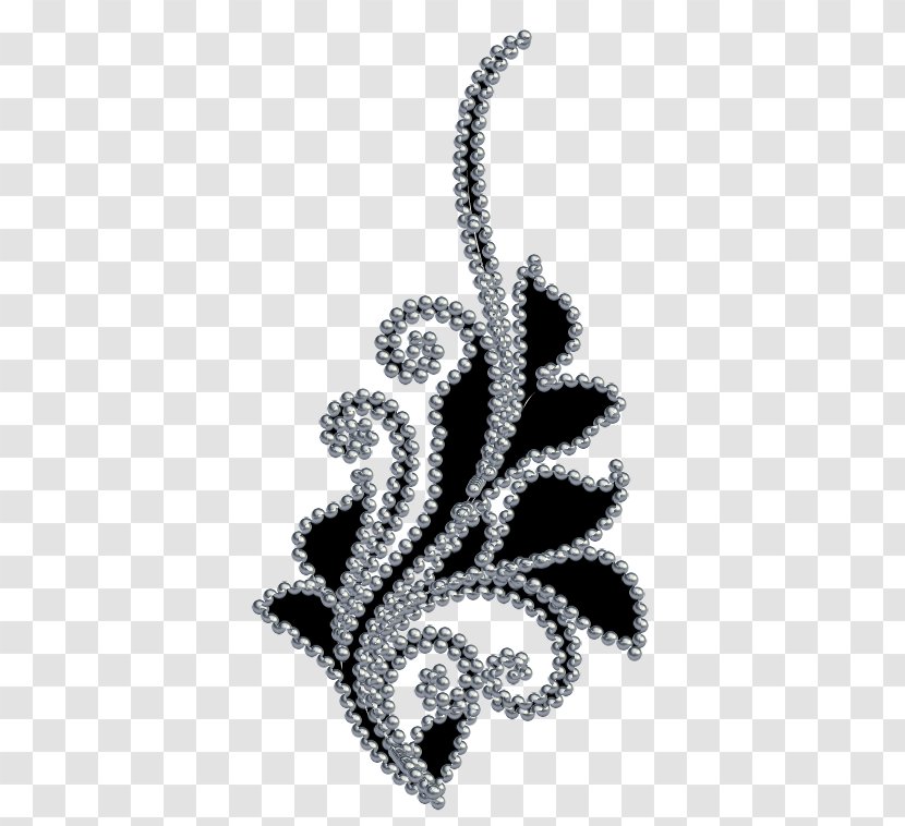 Embroidery Bead Pattern - String Of Pearls Transparent PNG