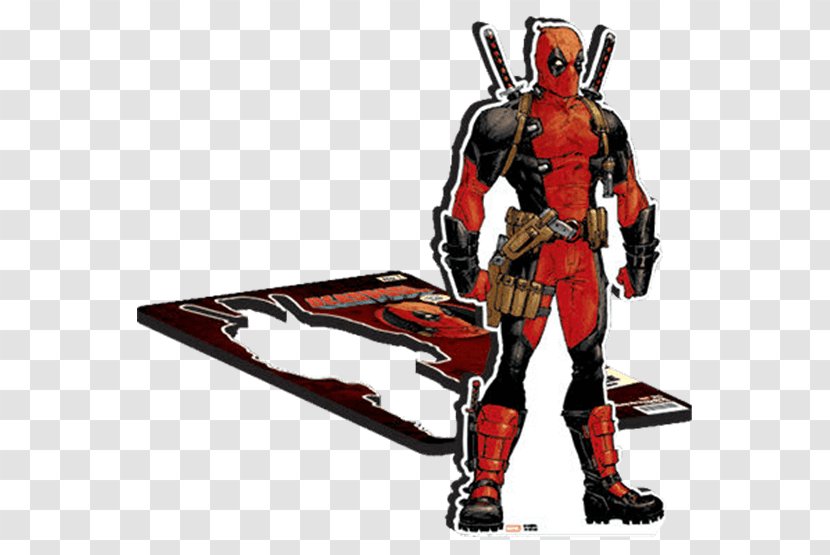 Deadpool Standee Marvel Comics Character Superhero - Weapon X - Chimichanga Transparent PNG