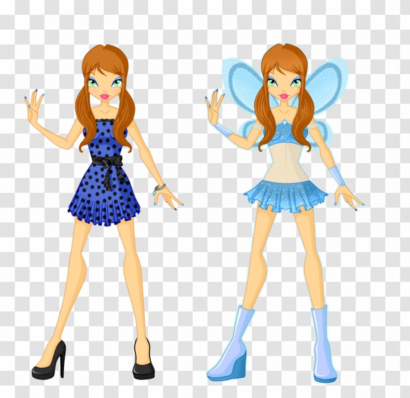 Doll Figurine Fairy Cartoon - Costume - Winx Club Transparent PNG