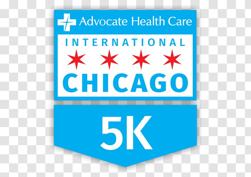 International Chicago 5K Run Marathon Running Racing - Sign Transparent PNG