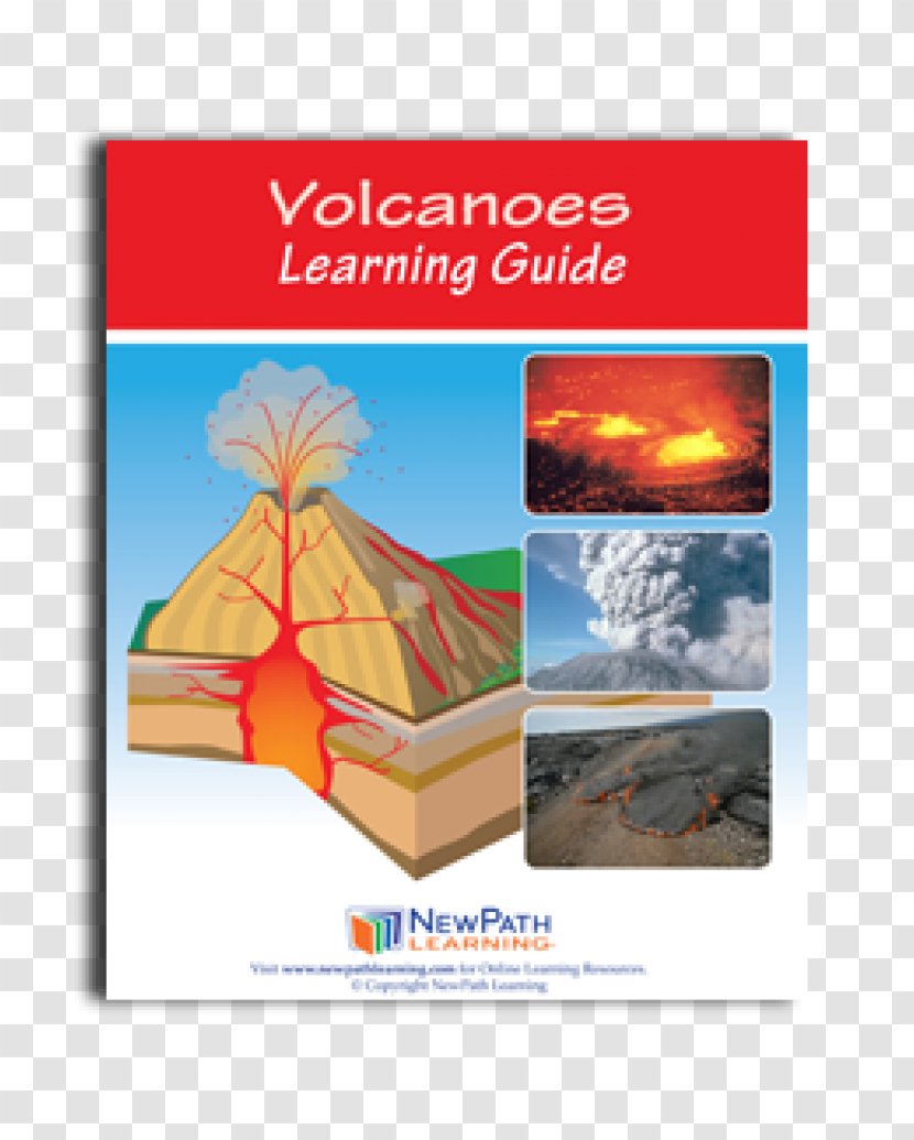 Volcanoes Science Learning Guide Photographic Paper Advertising Book - Brochure Transparent PNG