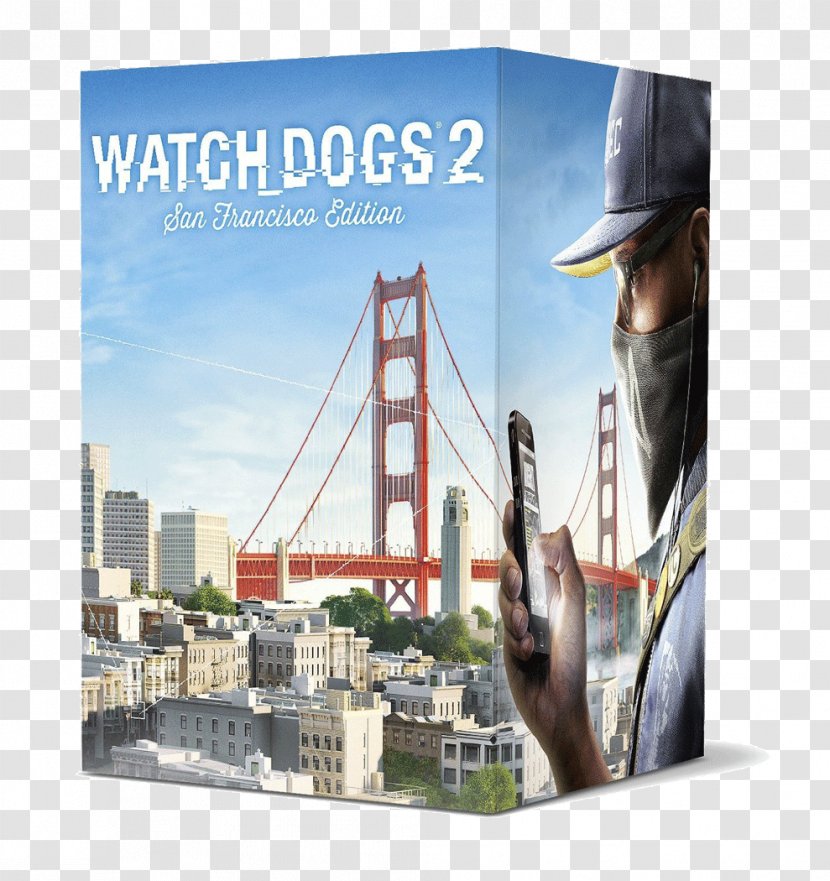 Watch Dogs 2 PlayStation 4 Video Game Xbox One - Stock Photography Transparent PNG