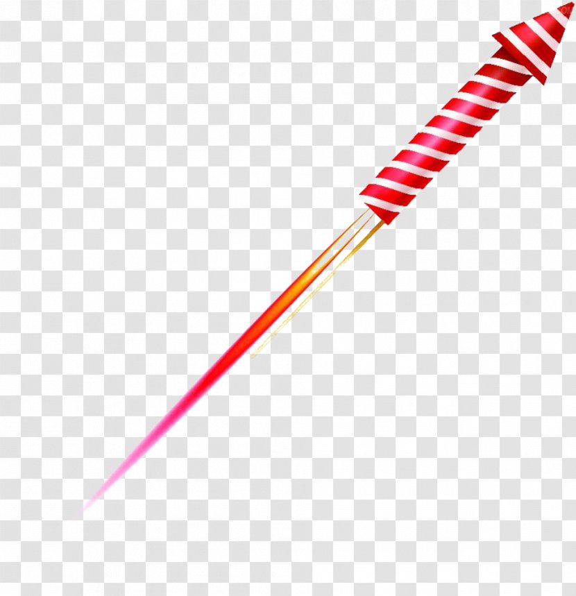 Fireworks Rocket Royalty-free Clip Art - Red Transparent PNG