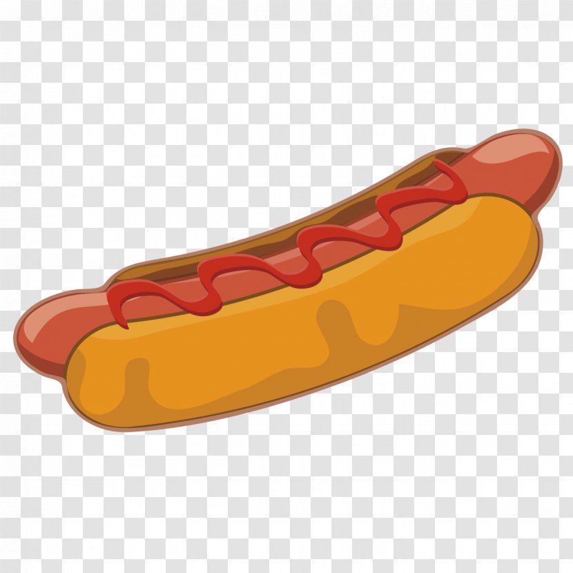 Hot Dog Sausage Ham Cartoon - Meat - Delicious Transparent PNG