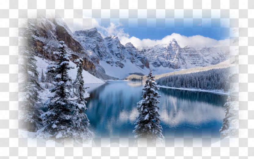 Moraine Lake Louise Ski Resort Desktop Wallpaper - Highdefinition Television Transparent PNG