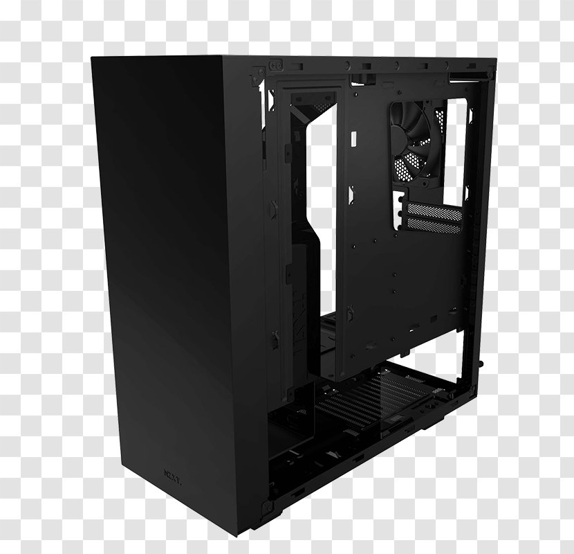 Computer Cases & Housings NZXT S340 Mid Tower Case Elite ATX - Best Buy Usb Headset Jack Transparent PNG