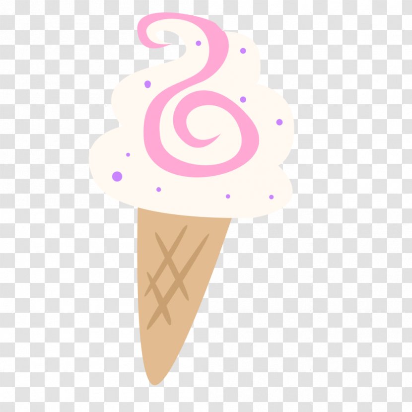 Ice Cream Cones Food - Swirls Transparent PNG