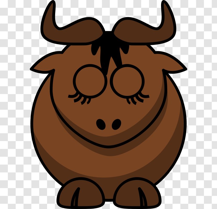 Hereford Cattle Angus Ox Bull Clip Art - Fictional Character - Cartoons Of People Sleeping Transparent PNG
