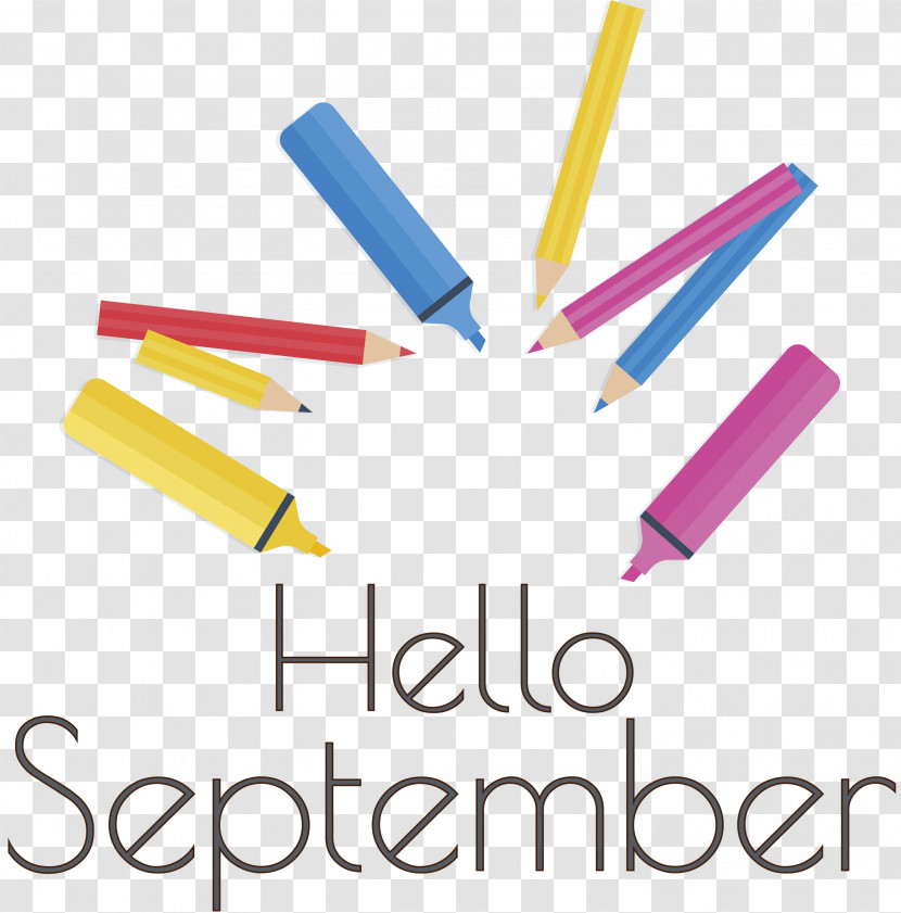 Hello September September Transparent PNG