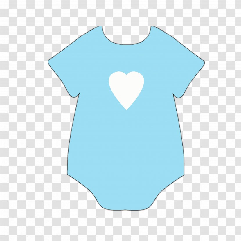 T-shirt Baby & Toddler One-Pieces Onesie Clothing Clip Art - Azure - Red Onsie Cliparts Transparent PNG