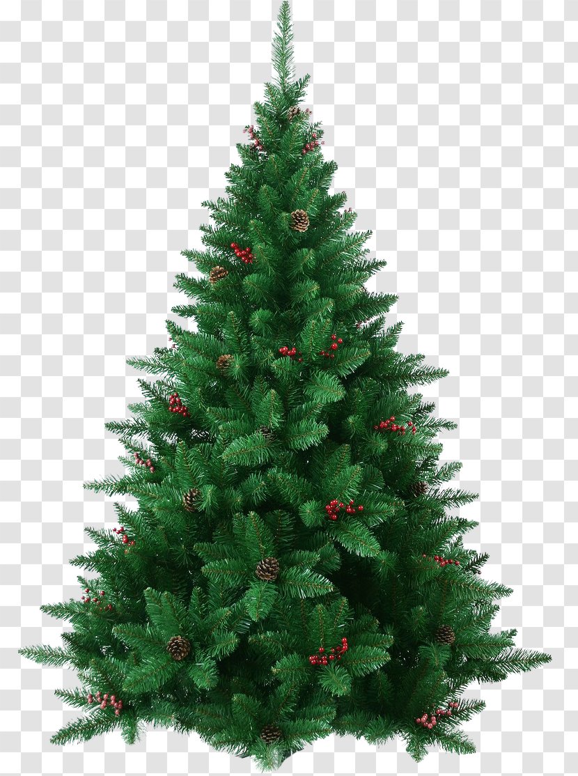 Artificial Christmas Tree Pre-lit - Woody Plant Transparent PNG