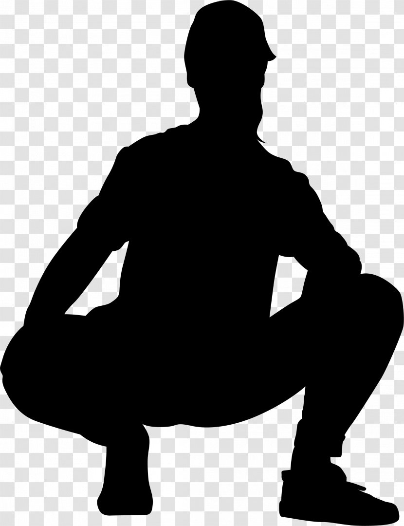 Gun Cartoon - Man - Kneeling Standing Transparent PNG