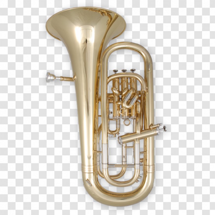 Saxhorn Euphonium Cornet Tenor Horn Mellophone - Marching Tuba Transparent PNG