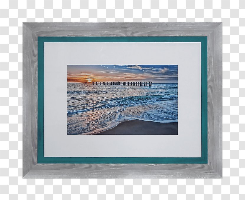 Smathers Beach Painting Photography Island Art - Stone Harbor - Landscape Frame Wrapped Canvas Transparent PNG