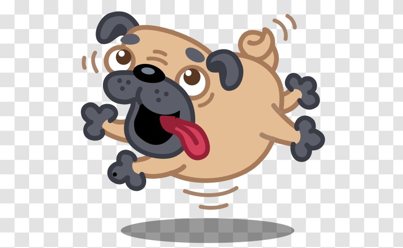 Pug Veterinarian Pet Emoticon - Snout Transparent PNG