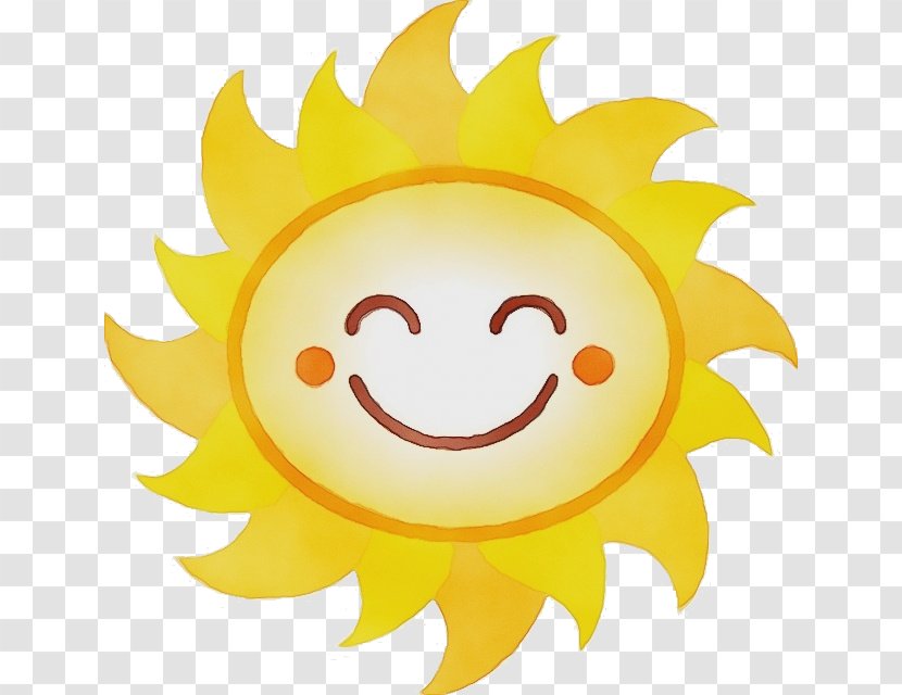 Emoticon - Facial Expression - Happy Sun Transparent PNG