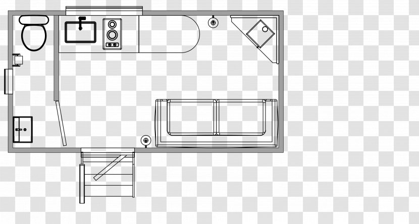 Paper Floor Plan Pattern - White - Design Transparent PNG