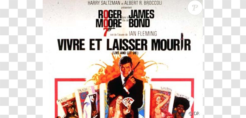 James Bond Film Series Solitaire Live And Let Die - Text - Roger Moore Transparent PNG