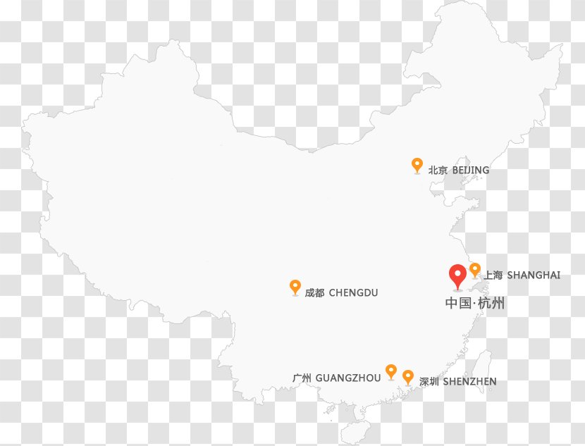 World Map Jingdezhen Central China - Earth Transparent PNG
